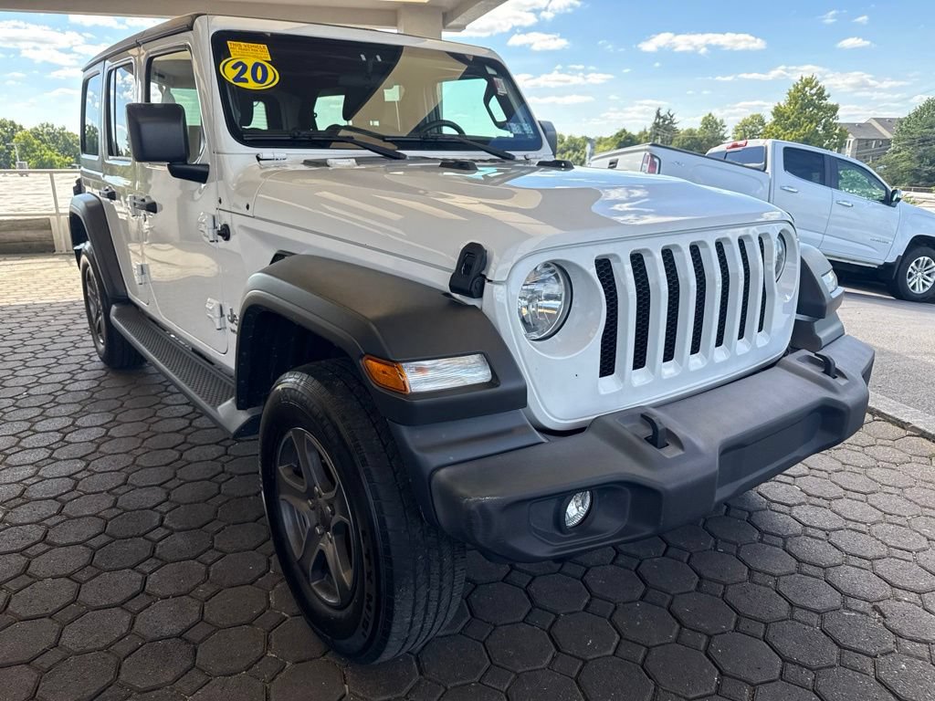 Used 2020 Jeep Wrangler Unlimited Sport S AWD/4WD image 4
