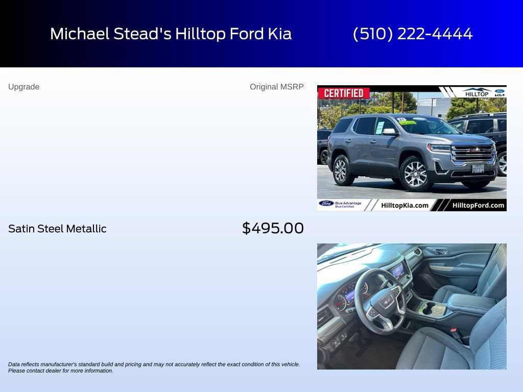 Used 2021 GMC Acadia SLE FWD image 6