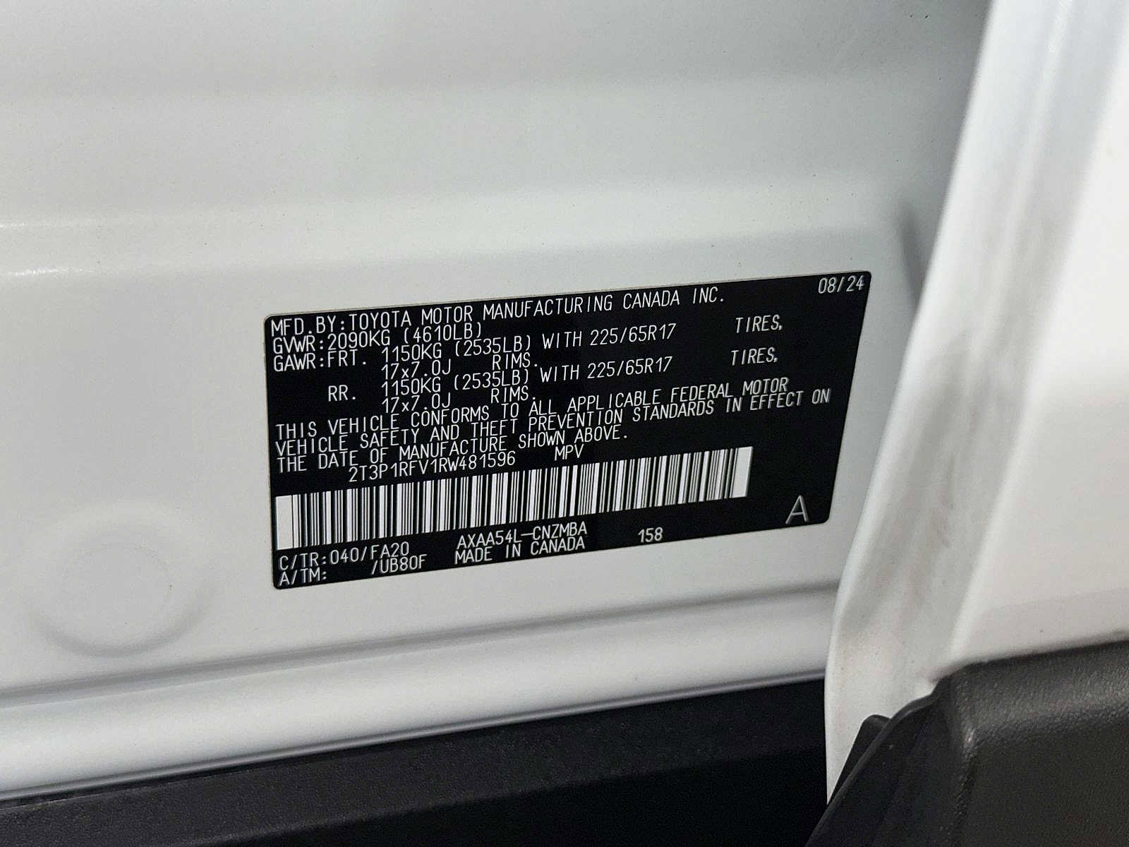 Certified 2024 Toyota RAV4 XLE w/ Convenience Package AWD/4WD image 14