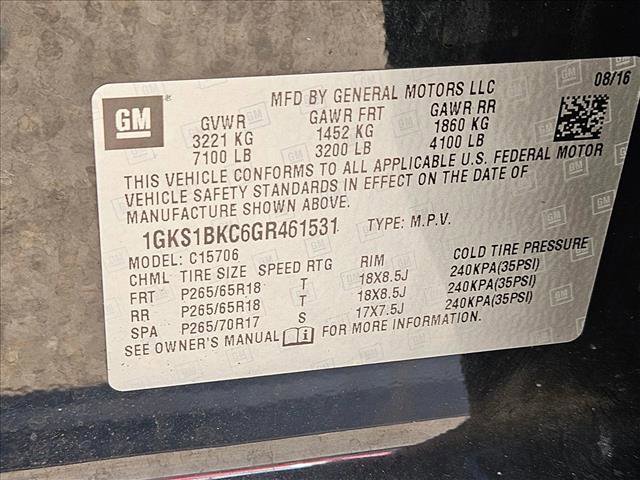 Used 2016 GMC Yukon SLT image 26