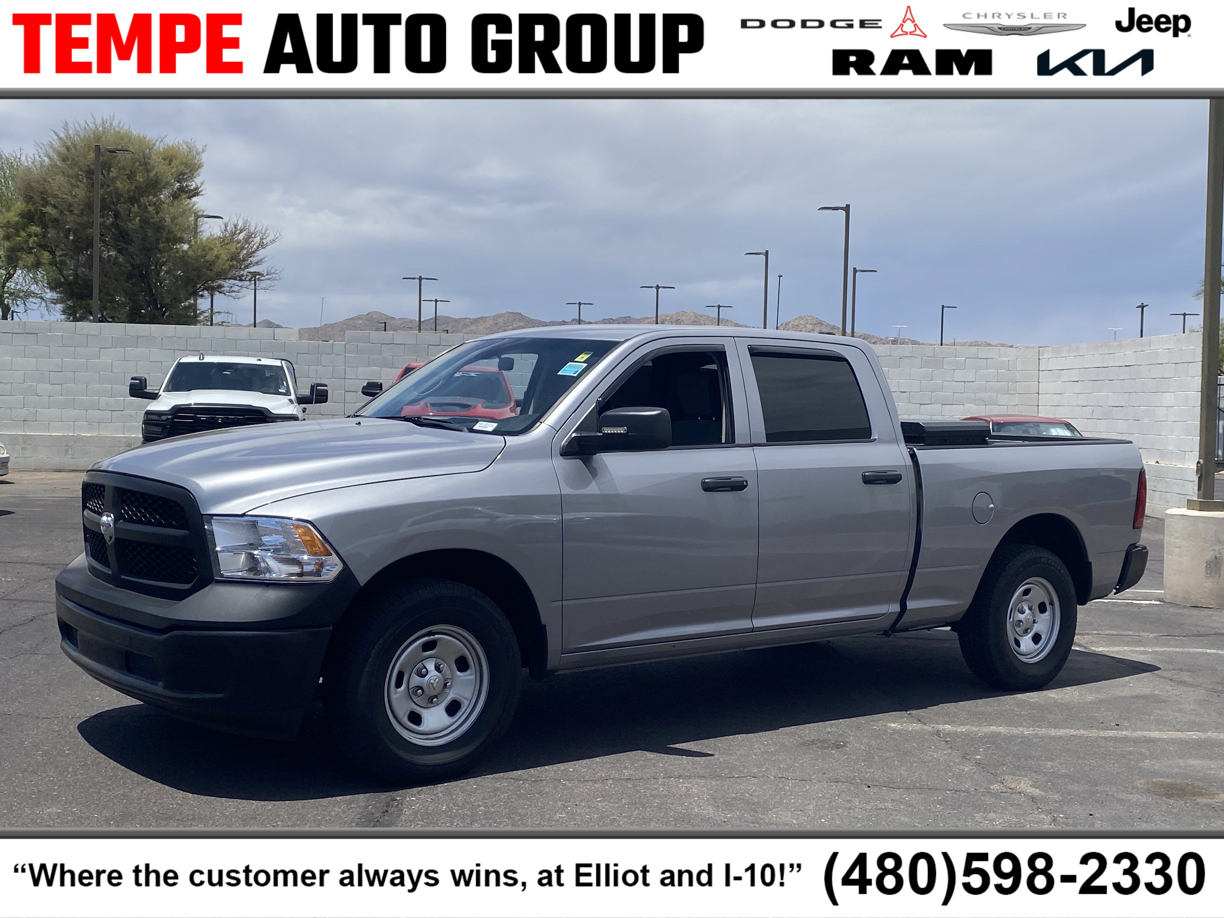 Certified 2023 RAM 1500 Tradesman w/ Popular Equipment Group AWD/4WD image 1