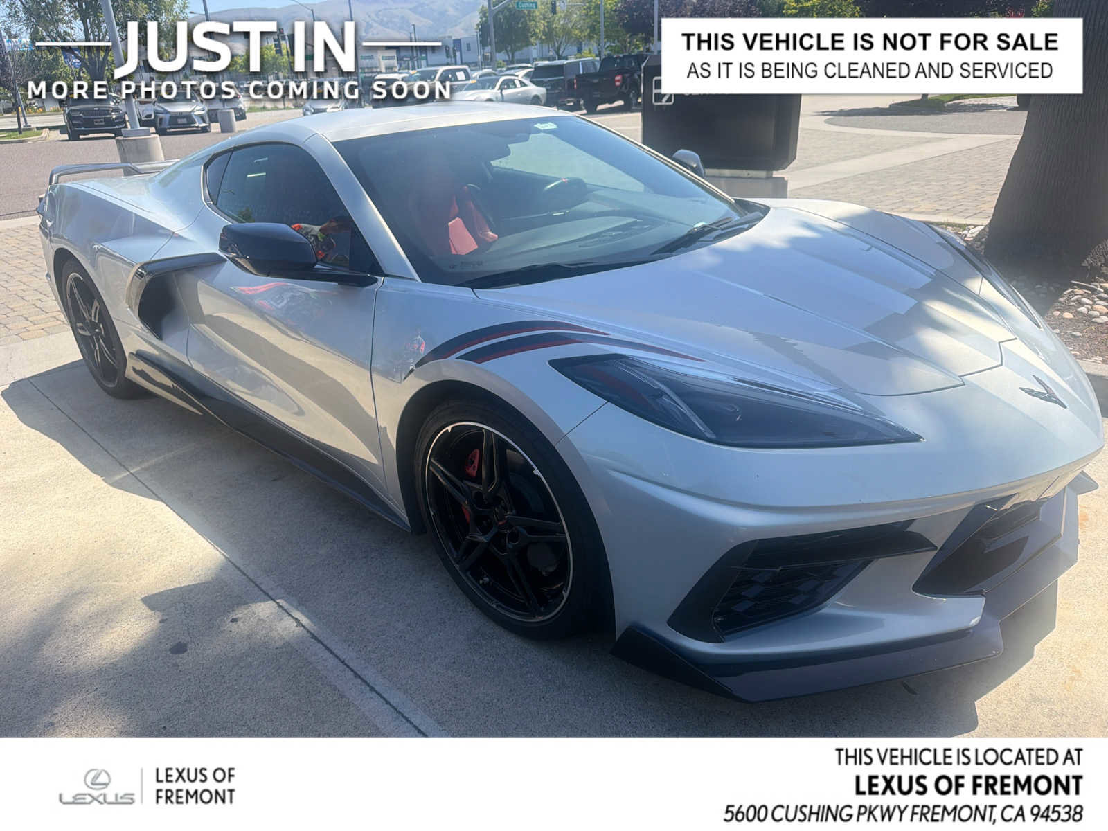 Used 2021 Chevrolet Corvette Stingray Coupe w/ 1LT RWD image 1