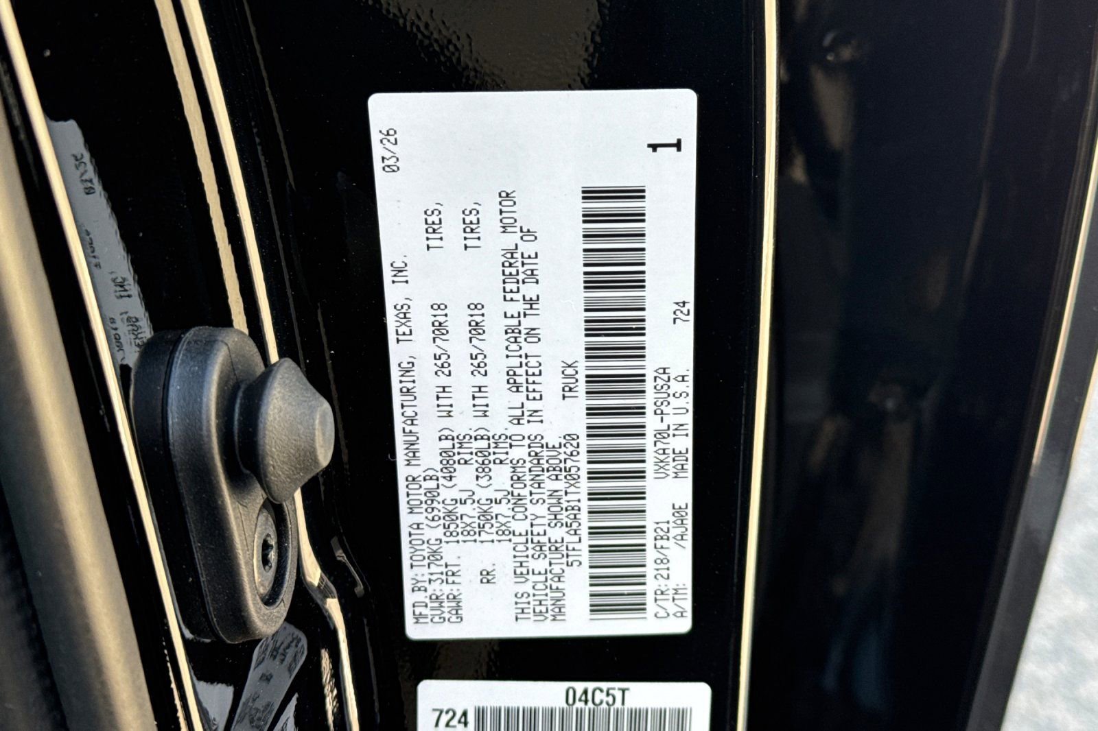 New 2026 Toyota Tundra SR5 RWD image 26