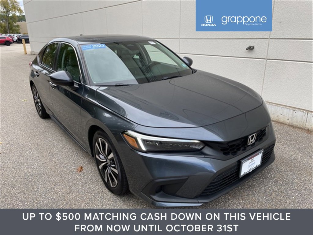 Certified 2023 Honda Civic EX-L