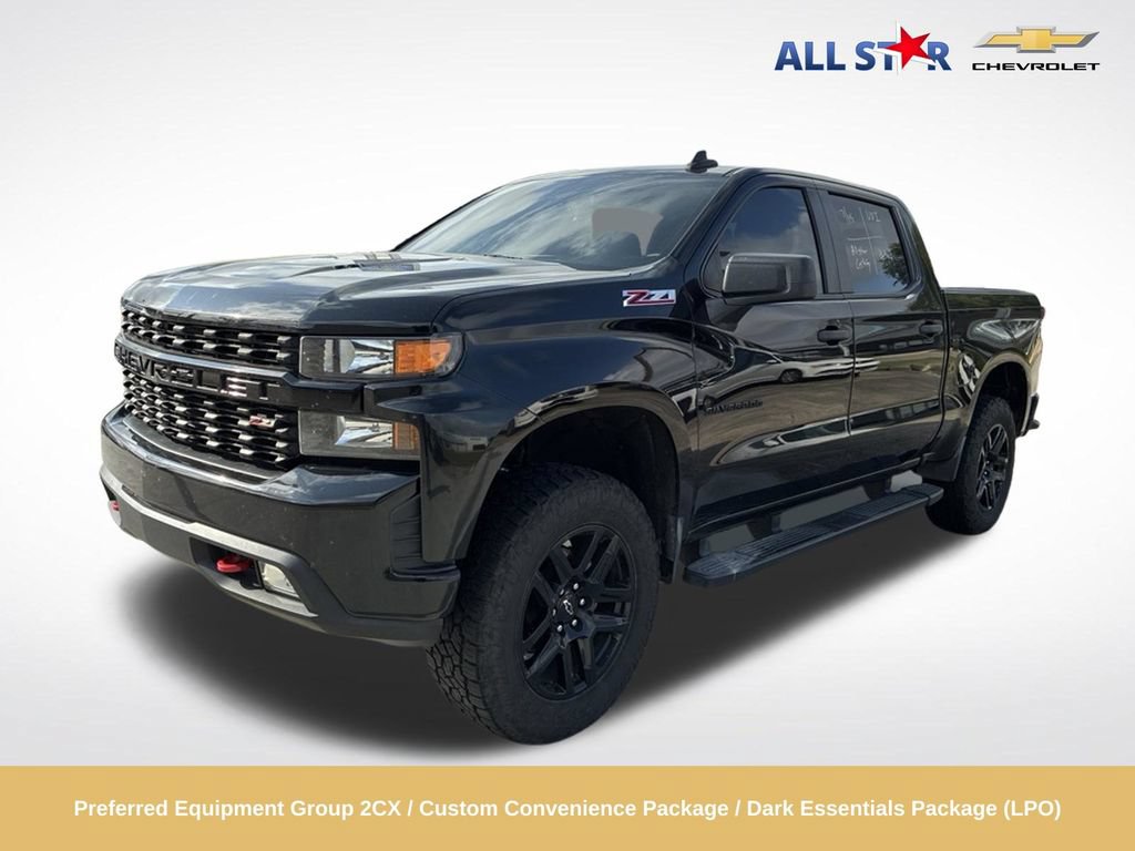 Used 2022 Chevrolet Silverado 1500 Custom Trail Boss w/ LPO, Dark Essentials Package