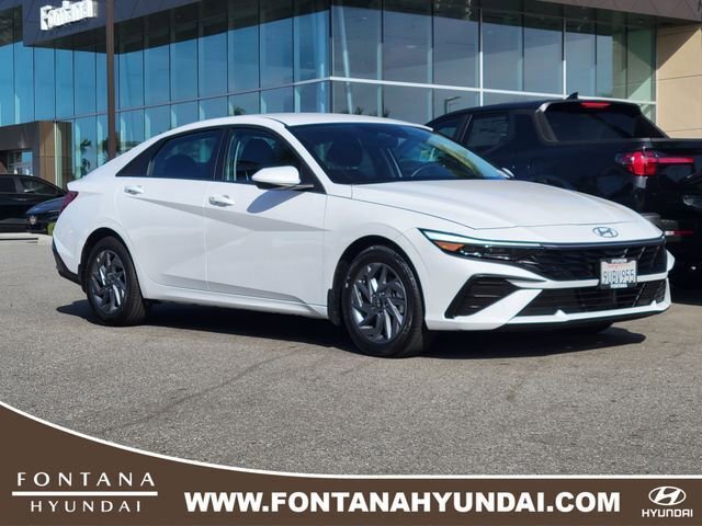 Certified 2025 Hyundai Elantra Blue