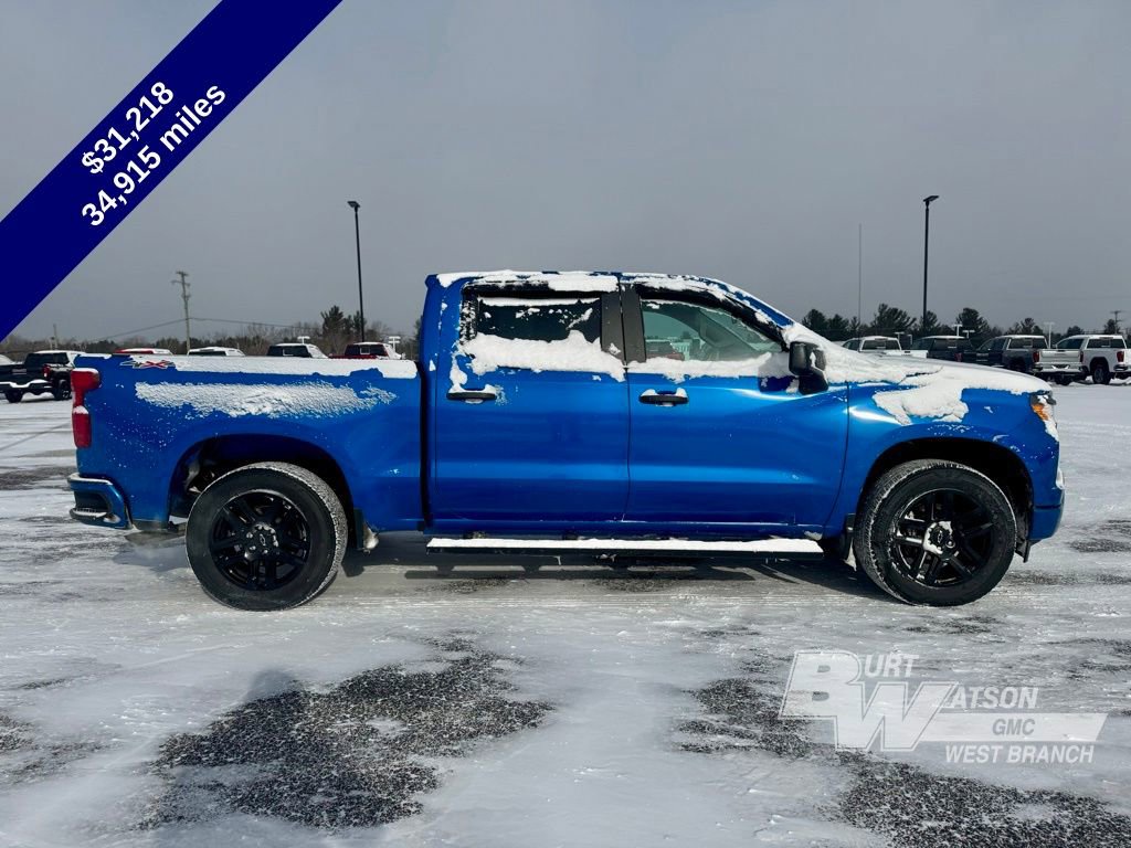Used 2023 Chevrolet Silverado 1500 Custom w/ LPO, Dark Essentials Package image 8