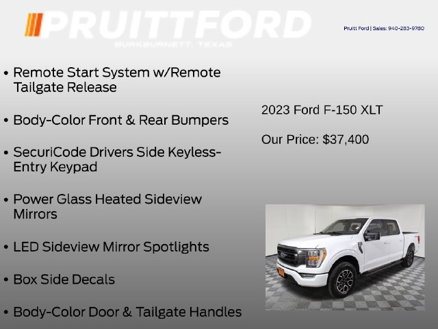 Used 2023 Ford F150 XLT w/ Equipment Group 302A High AWD/4WD image 37
