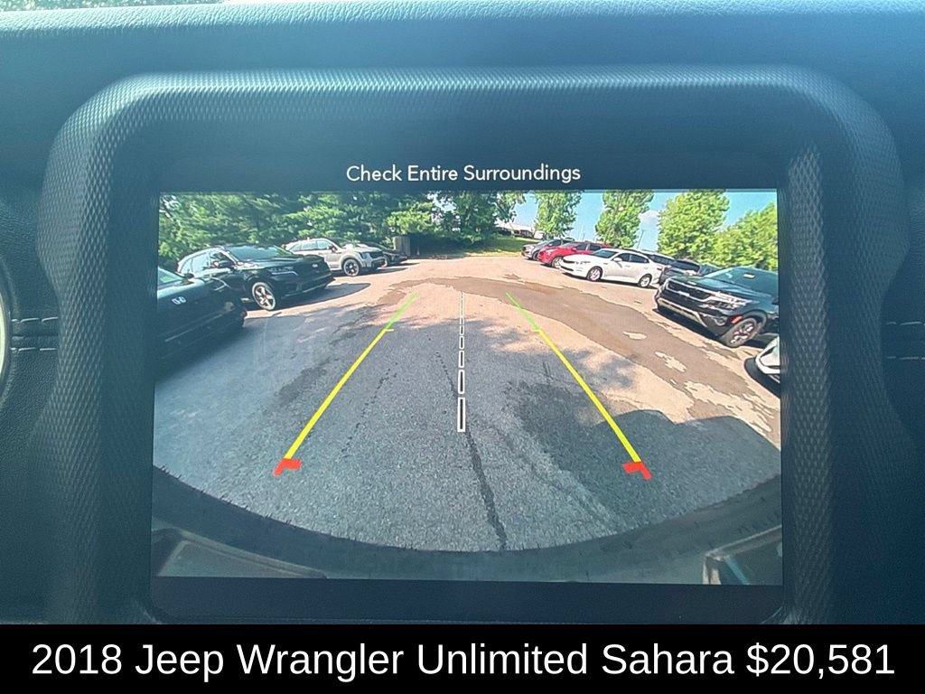 Used 2018 Jeep Wrangler Unlimited Sahara AWD/4WD image 24