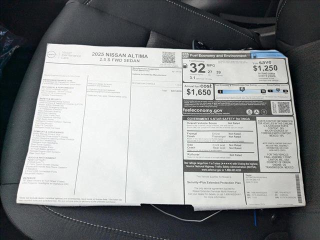 New 2025 Nissan Altima 2.5 S image 17
