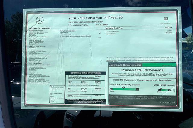 New 2026 Mercedes-Benz Sprinter 2500 image 17