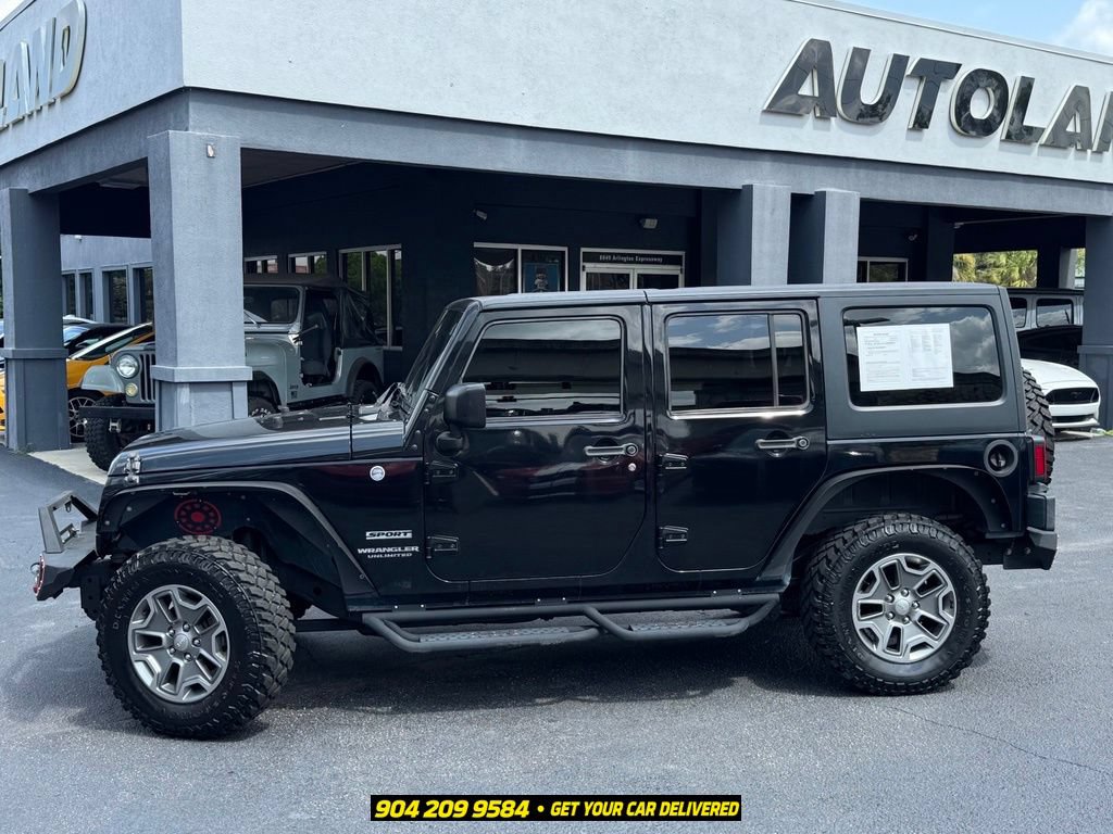 Used 2017 Jeep Wrangler Unlimited Sport w/ Quick Order Package 23S AWD/4WD image 4