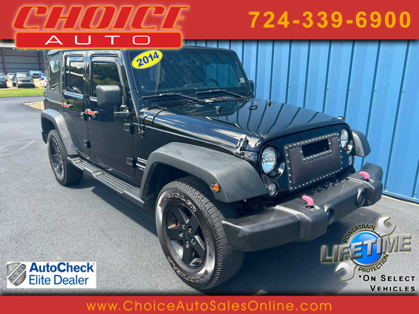 Used 2014 Jeep Wrangler Unlimited Sport w/ Quick Order Package 24S