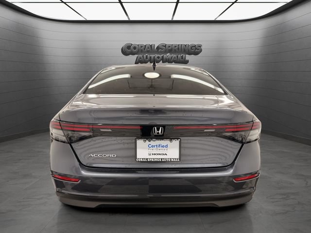 Certified 2025 Honda Accord SE image 4