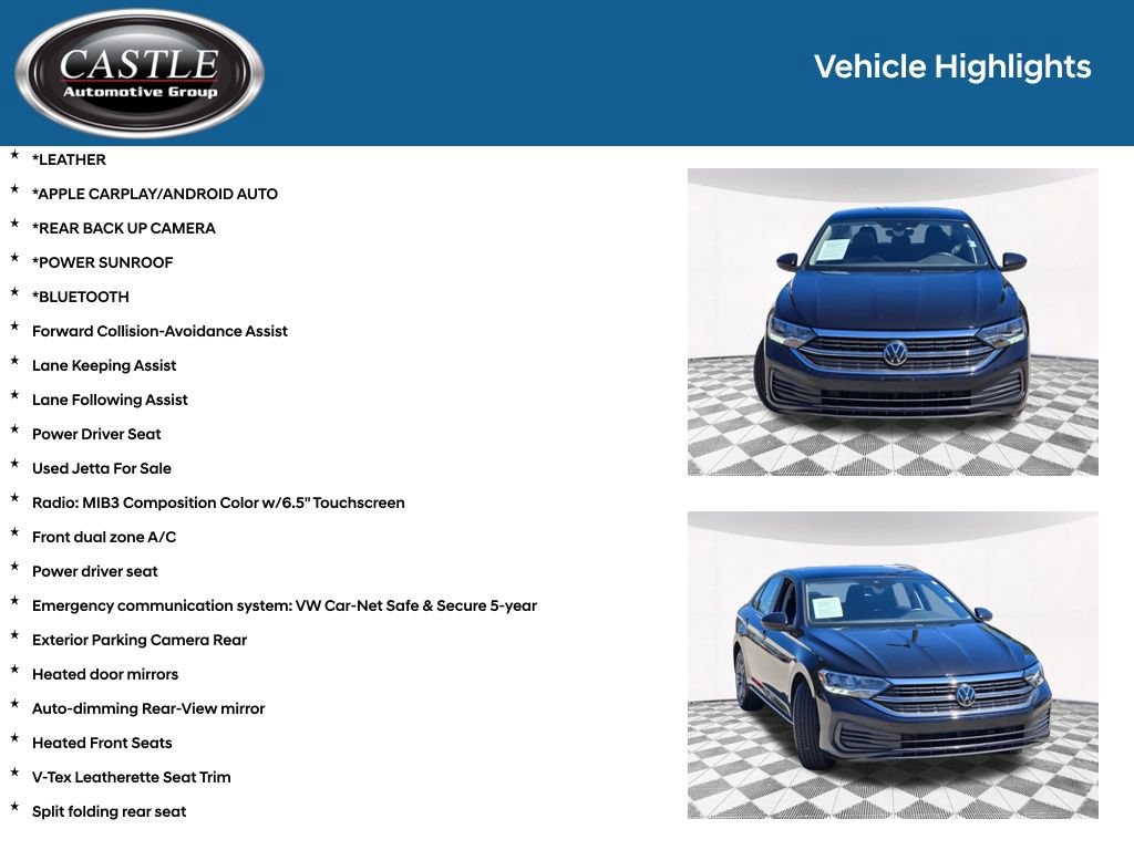 Used 2024 Volkswagen Jetta SE FWD image 3