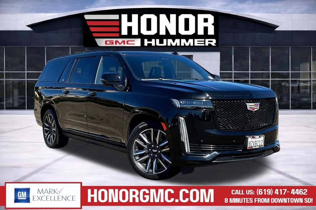 Used 2022 Cadillac Escalade ESV Sport w/ Touring Package AWD/4WD image 1