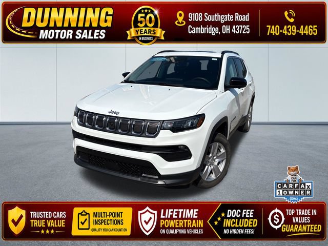 Used 2022 Jeep Compass Latitude w/ Sun and Sound Group
