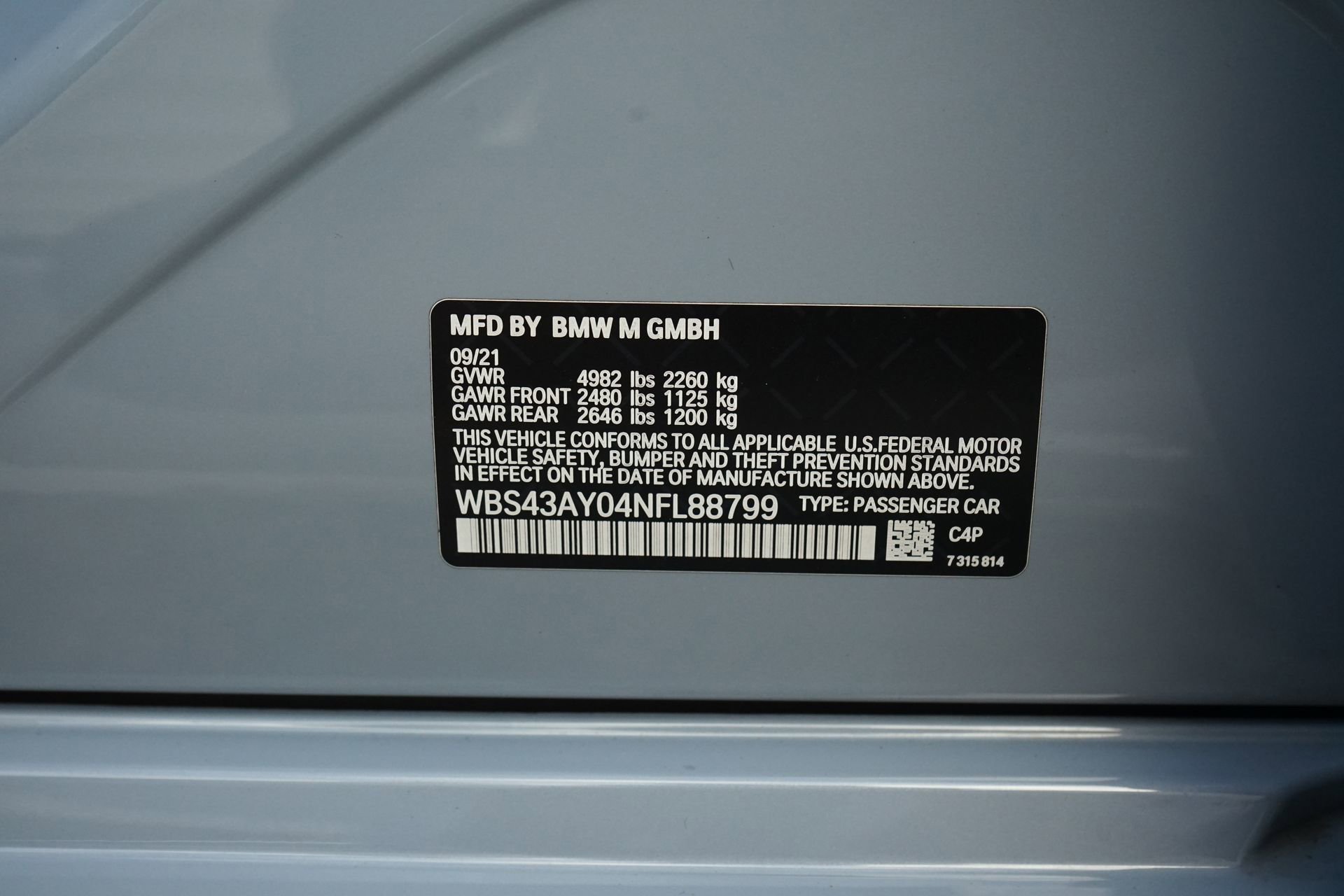 Used 2022 BMW M3 Competition w/ Executive Package AWD/4WD image 27