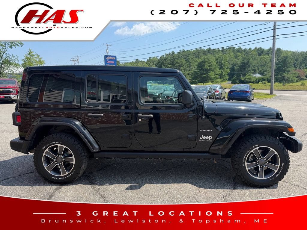 Used 2023 Jeep Wrangler Unlimited Sahara w/ Cold Weather Group AWD/4WD image 7
