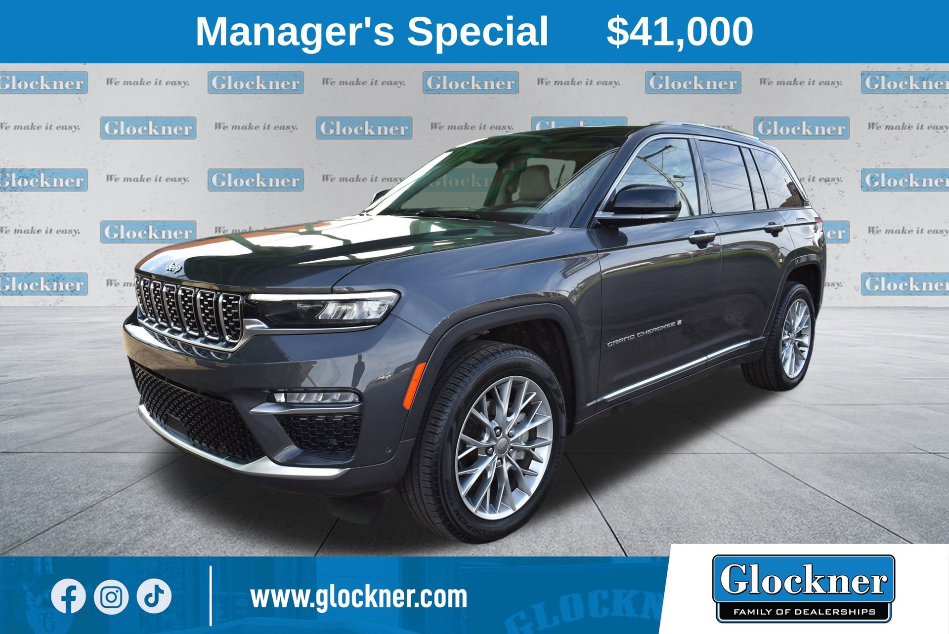 Used 2023 Jeep Grand Cherokee Summit w/ Adv Protech Group IV image 1