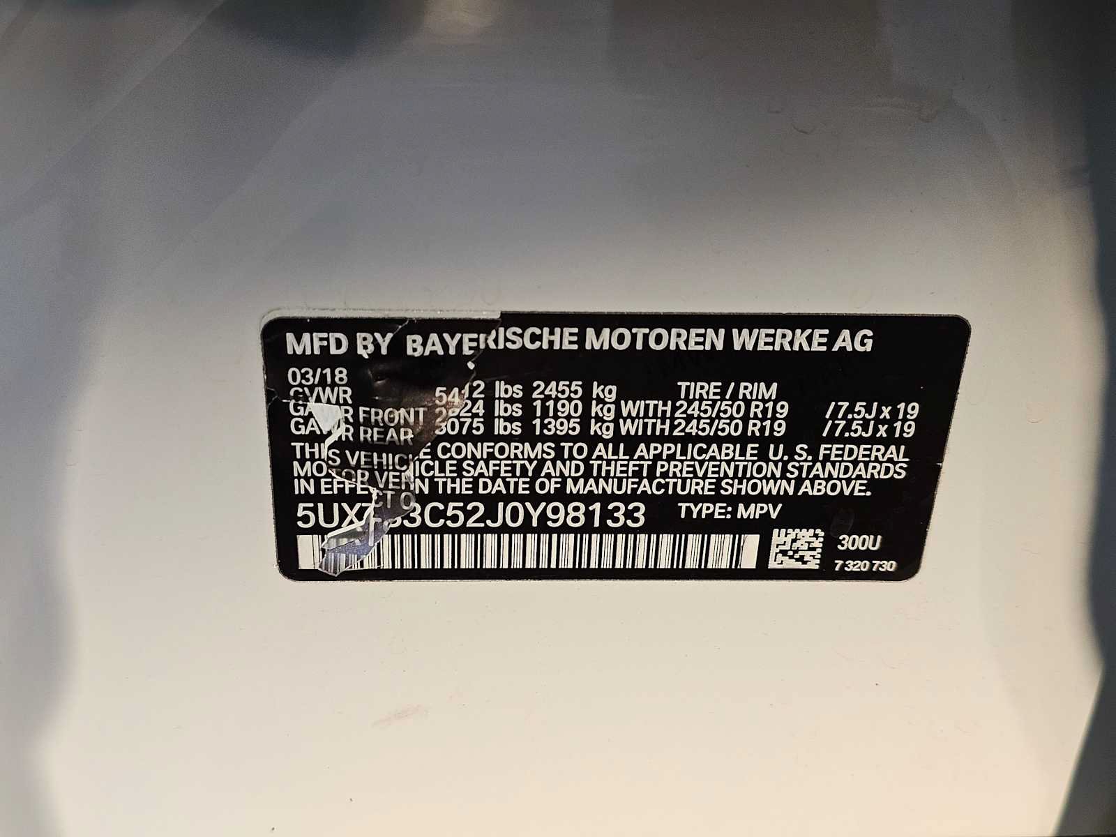 Used 2018 BMW X3 M40i AWD/4WD image 34