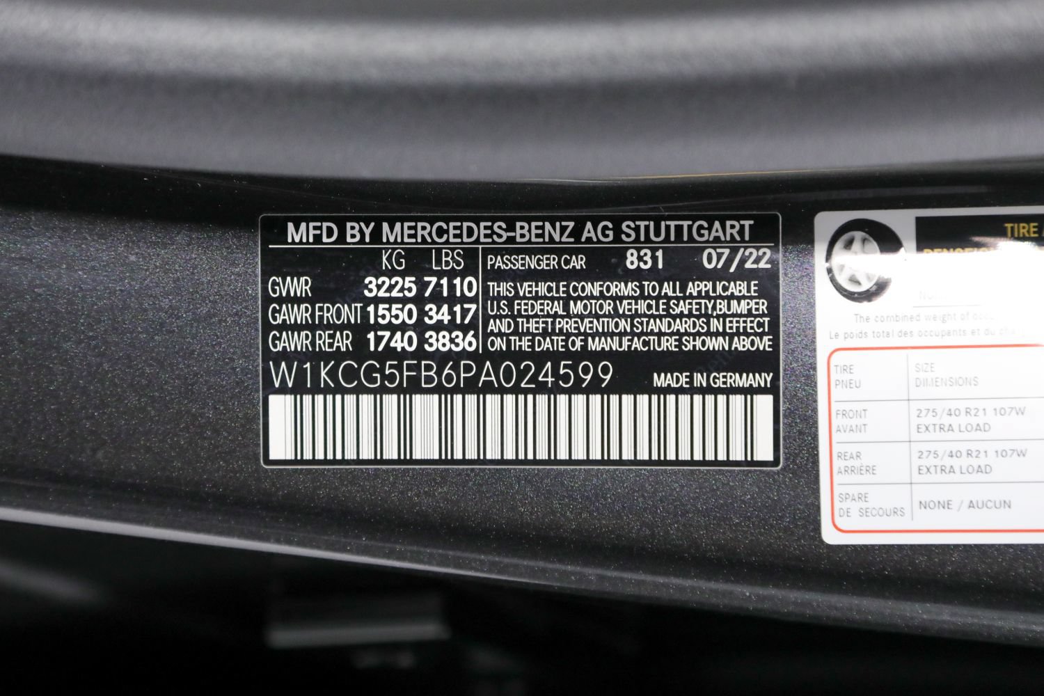 Used 2023 Mercedes-Benz EQS AMG 4MATIC w/ Trim Level Package image 72