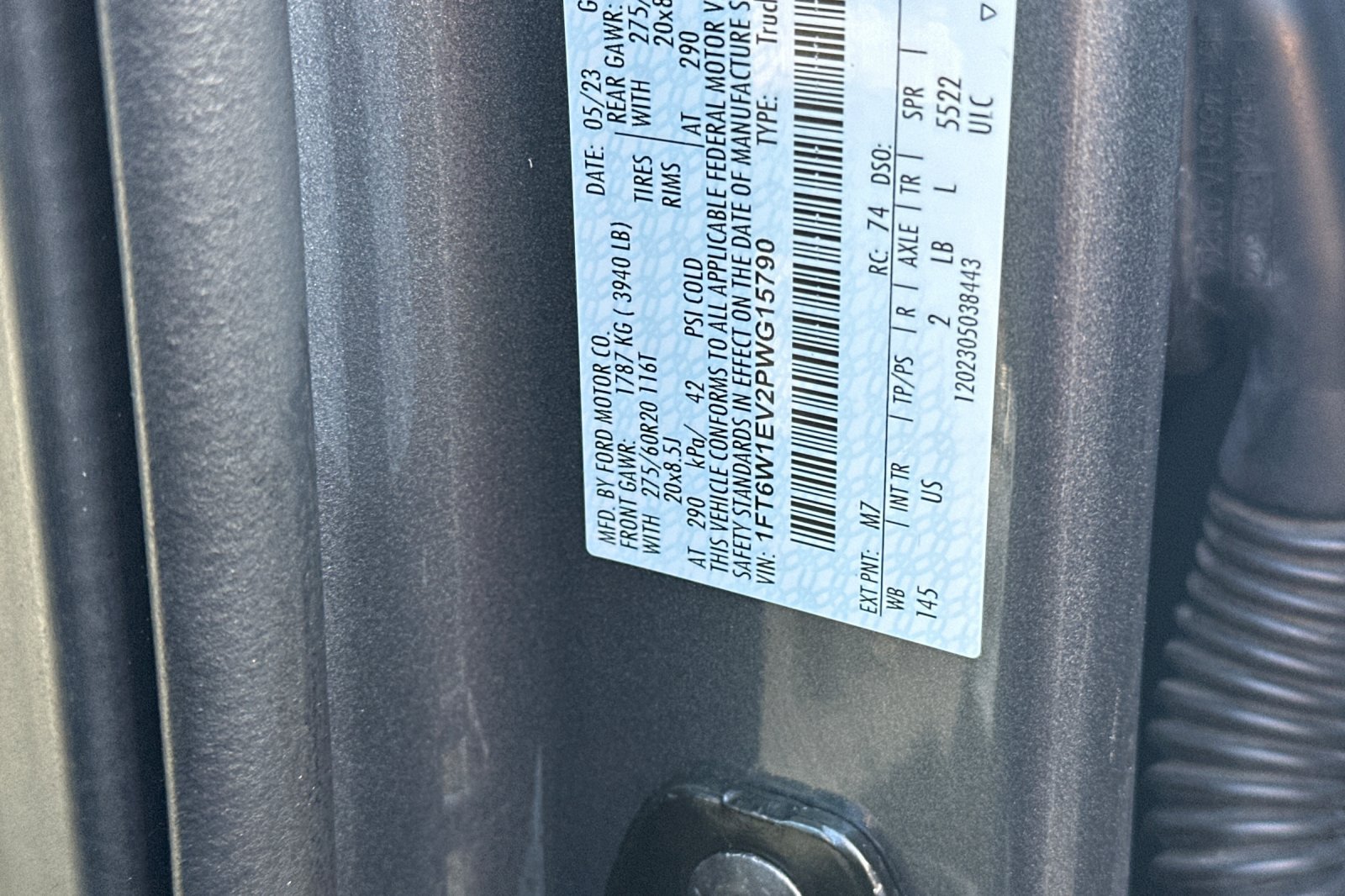 Used 2023 Ford F150 Lightning XLT w/ Equipment Group 312A High AWD/4WD image 27