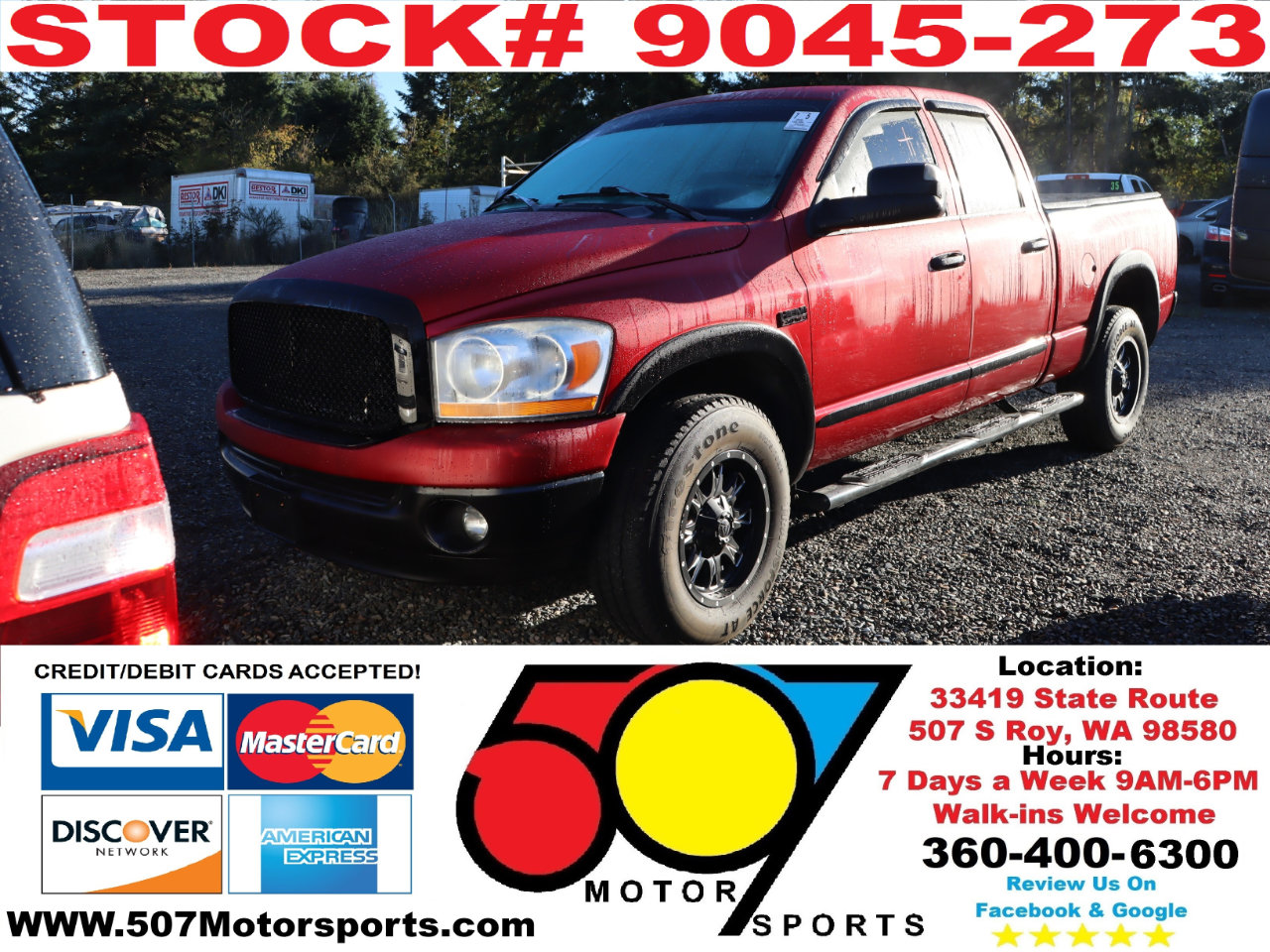 Used 2006 Dodge Ram 1500 Truck SLT w/ Quad Cab Big Horn Value Group