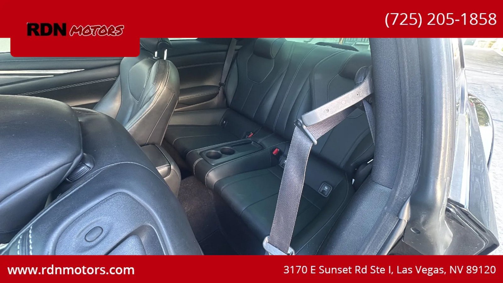 Used 2017 INFINITI Q60 2.0t w/ Moonroof Package RWD image 11