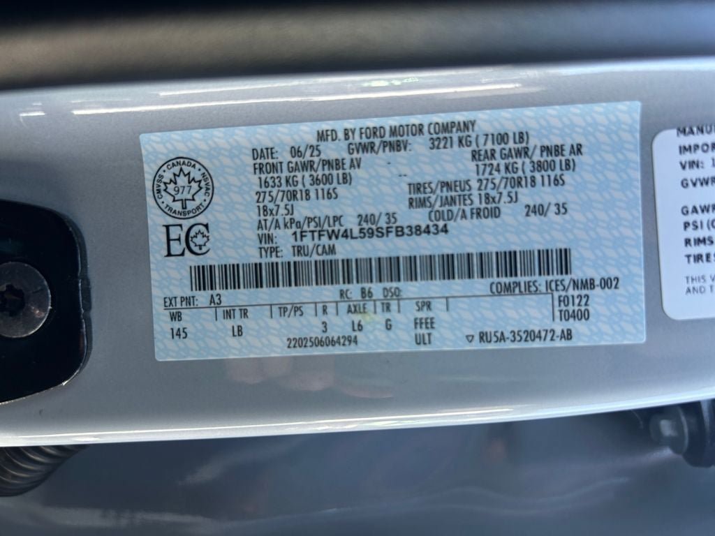 Used 2025 Ford F150 Tremor AWD/4WD image 36