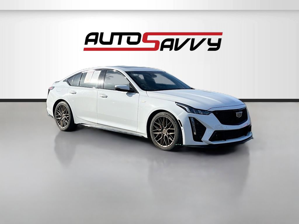 Used 2023 Cadillac CT5 V w/ Platinum Package RWD image 1