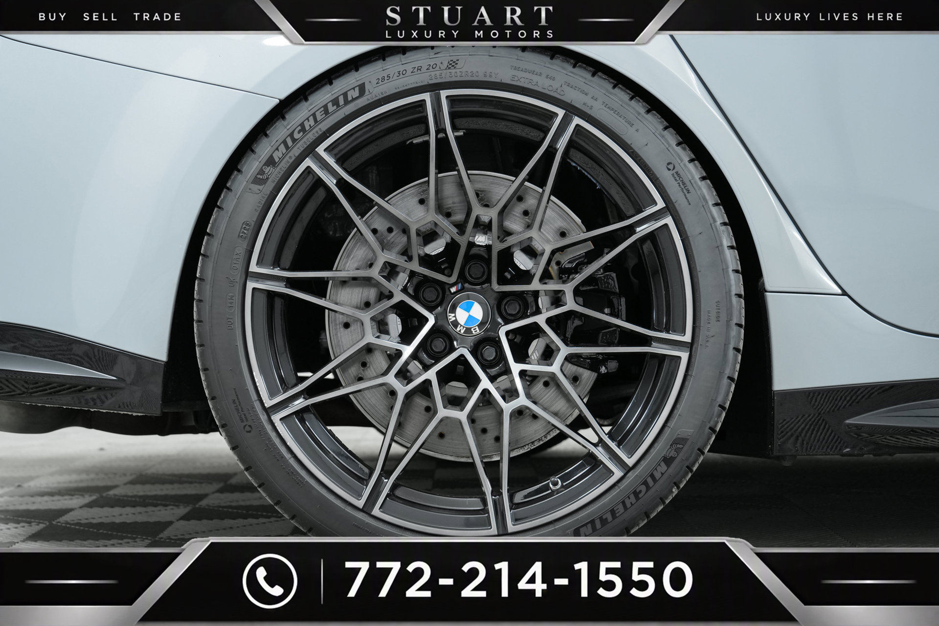 Used 2024 BMW M3 Competition w/ M Carbon Exterior Package AWD/4WD image 40