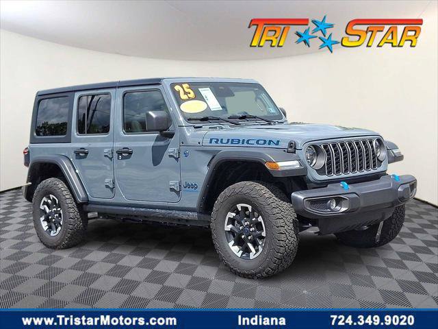 Certified 2025 Jeep Wrangler Unlimited Rubicon 4xe AWD/4WD image 1