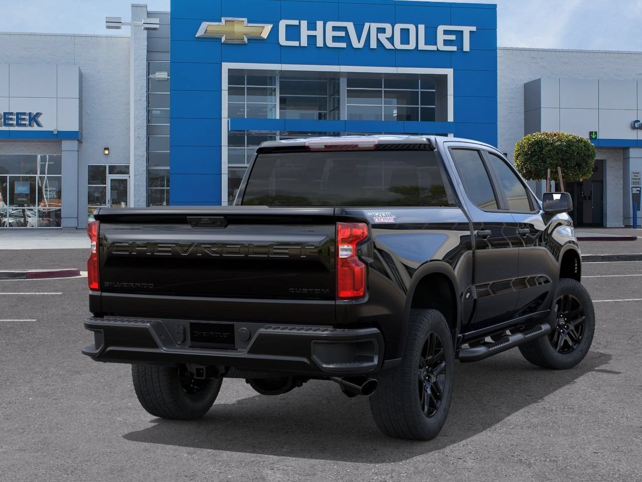 New 2026 Chevrolet Silverado 1500 Custom Trail Boss w/ Turbomax Blackout Package AWD/4WD image 4