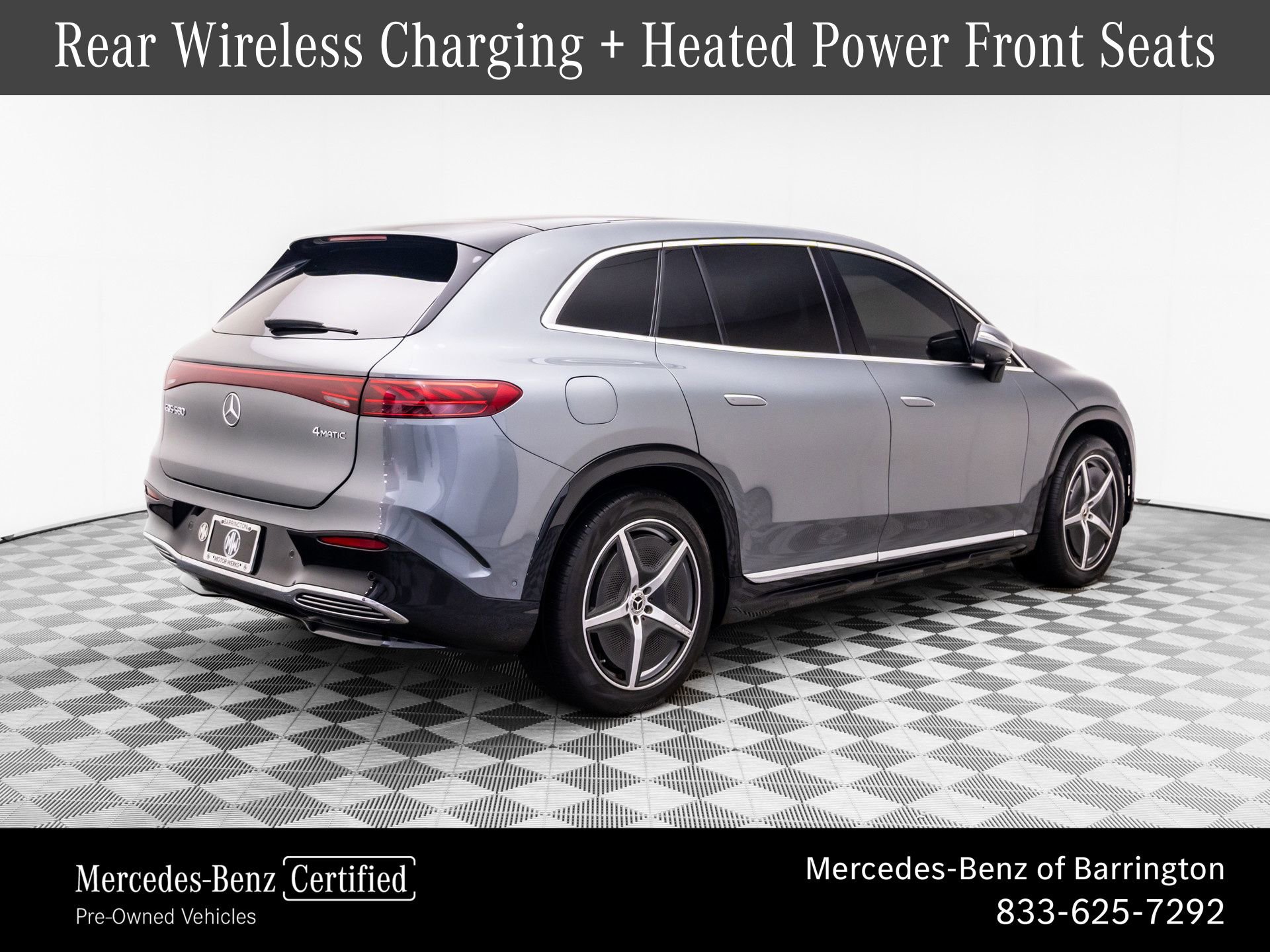 Used 2023 Mercedes-Benz EQS 580 4MATIC SUV image 5