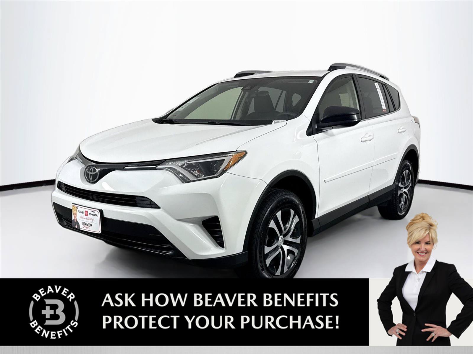 Used 2018 Toyota RAV4 LE w/ All Weather Liner Package AWD/4WD image 1