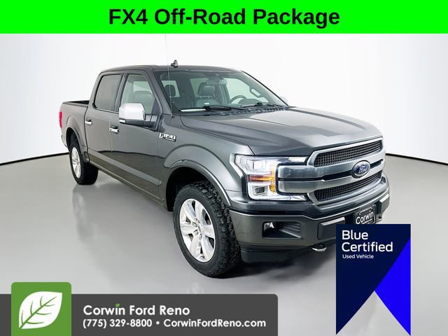 Certified 2018 Ford F150 Platinum w/ Equipment Group 701A Luxury