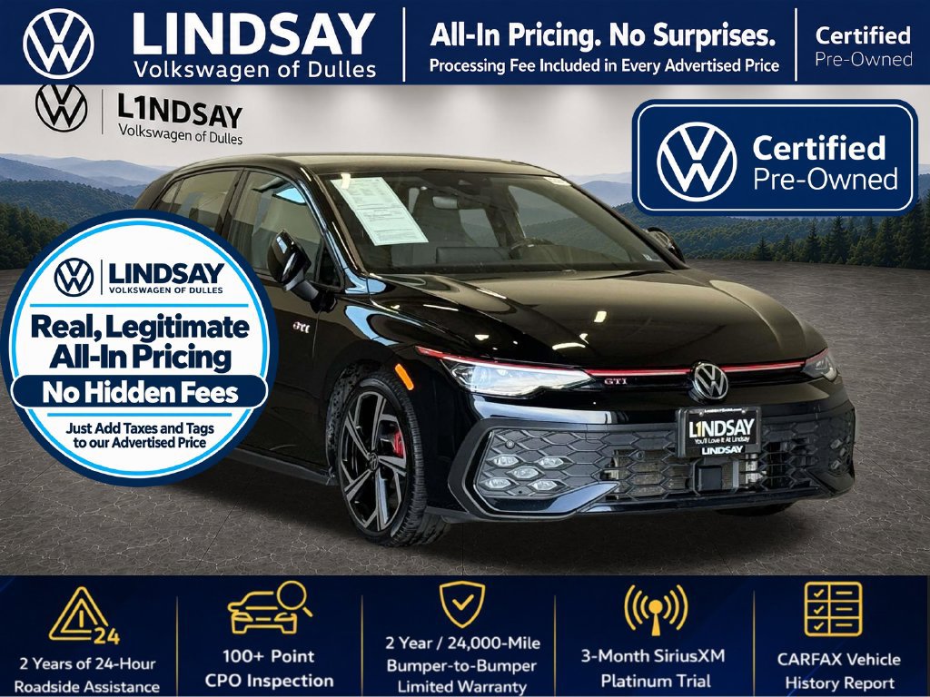 Used 2025 Volkswagen GTI SE