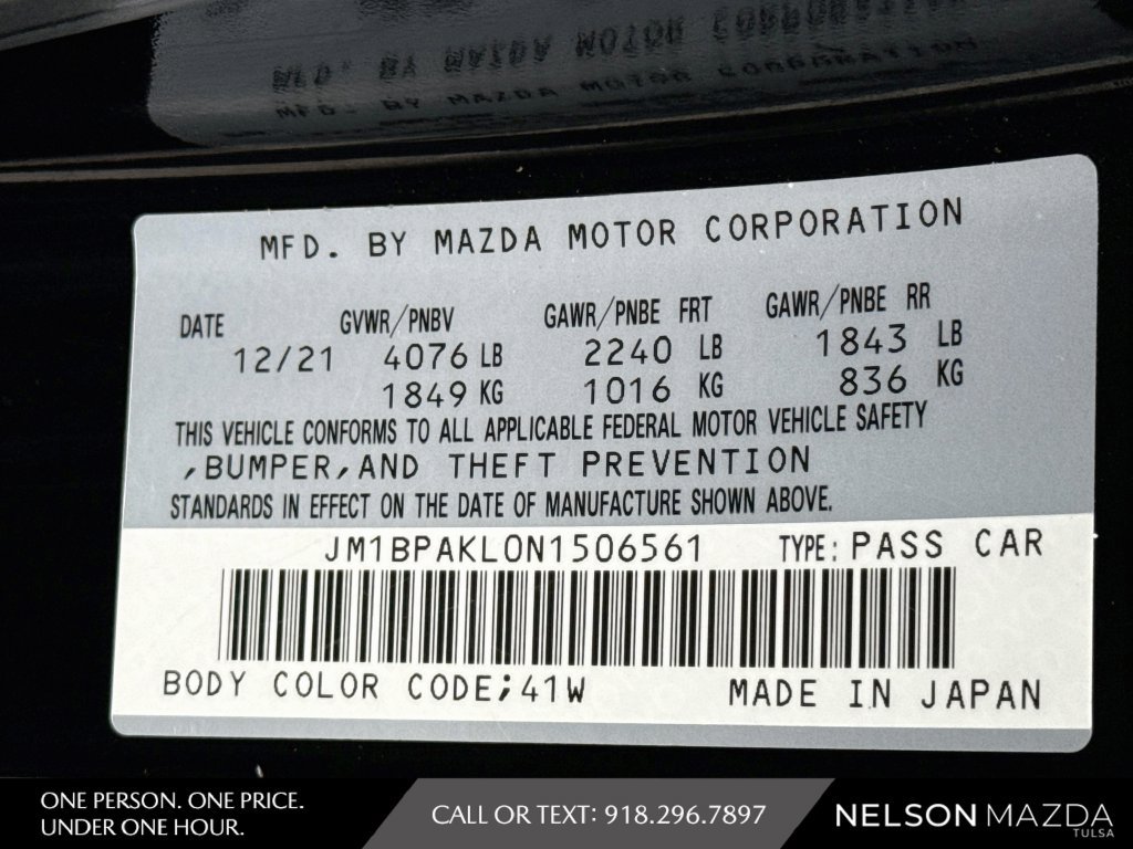 Used 2022 MAZDA MAZDA3 s FWD image 26