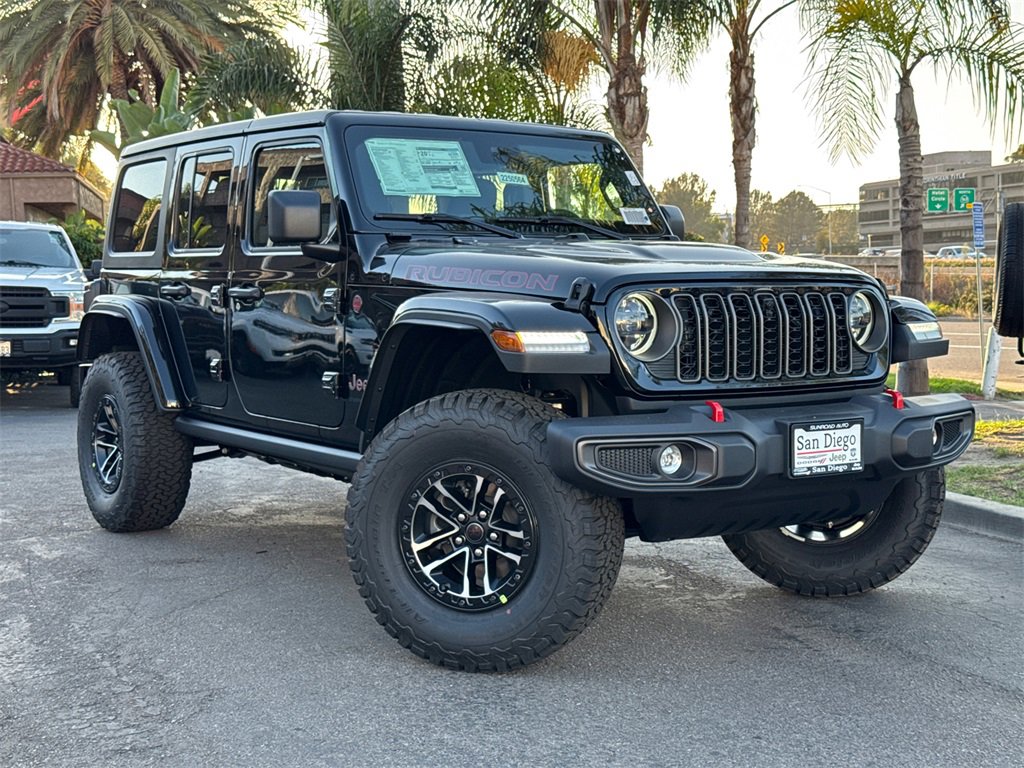 New 2025 Jeep Wrangler Unlimited Rubicon w/ XTREMEE 35" Tire Package image 2