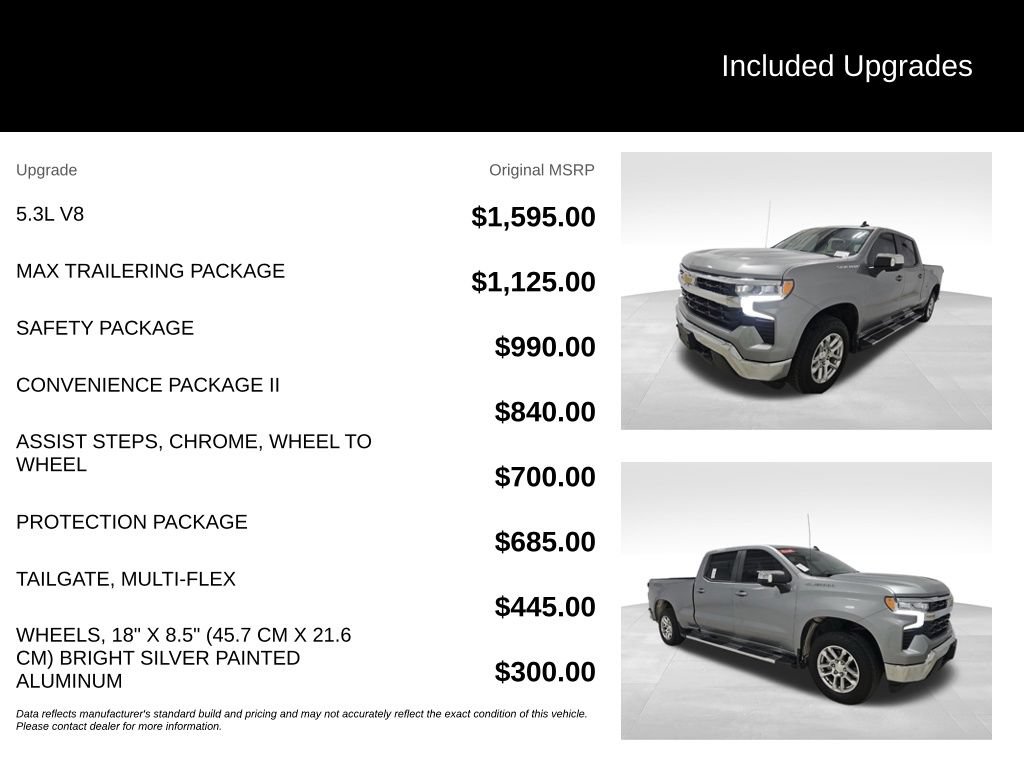 Used 2023 Chevrolet Silverado 1500 LT w/ Max Trailering Package AWD/4WD image 2