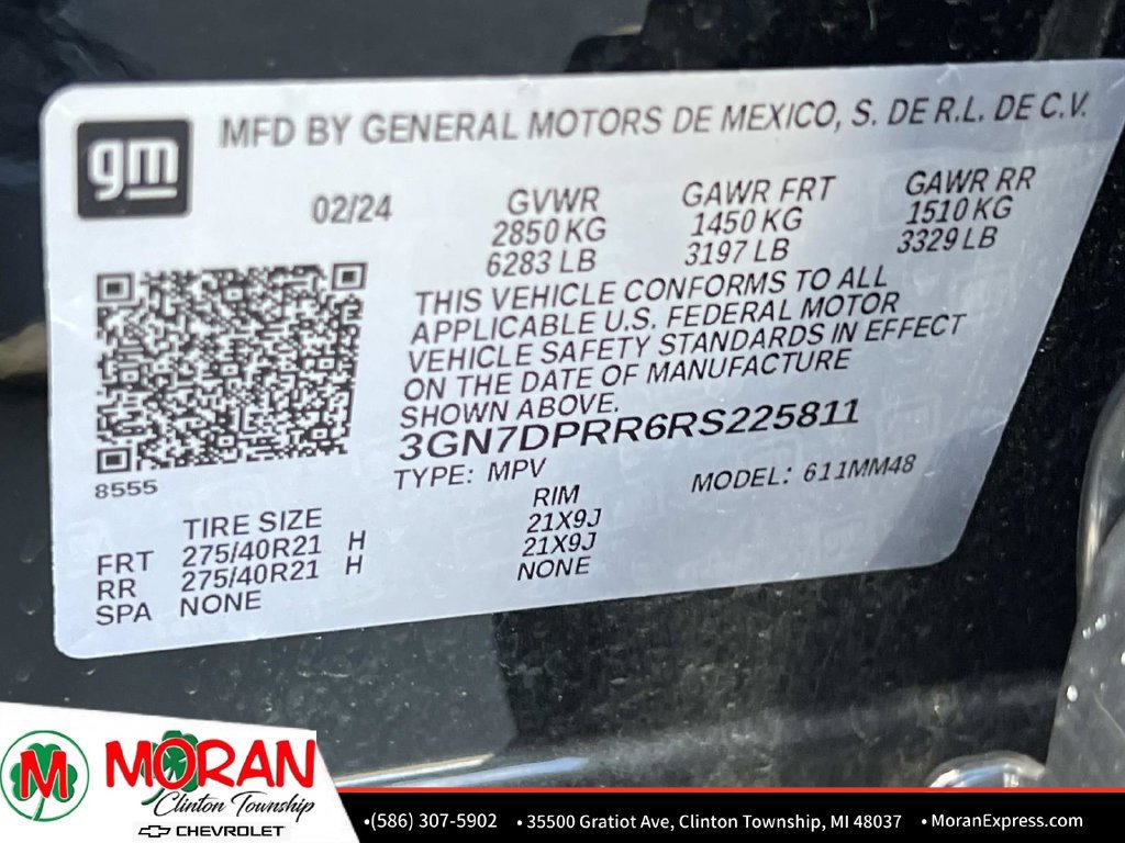 Certified 2024 Chevrolet Equinox EV RS AWD/4WD image 18