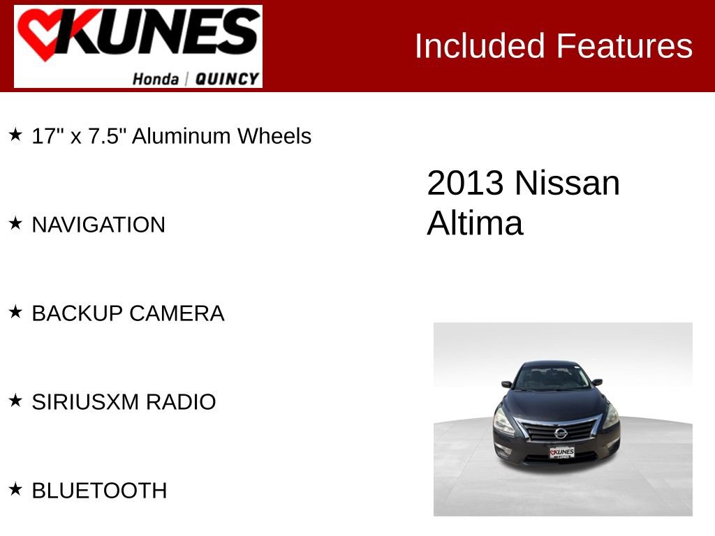 Used 2013 Nissan Altima 2.5 SV FWD image 2