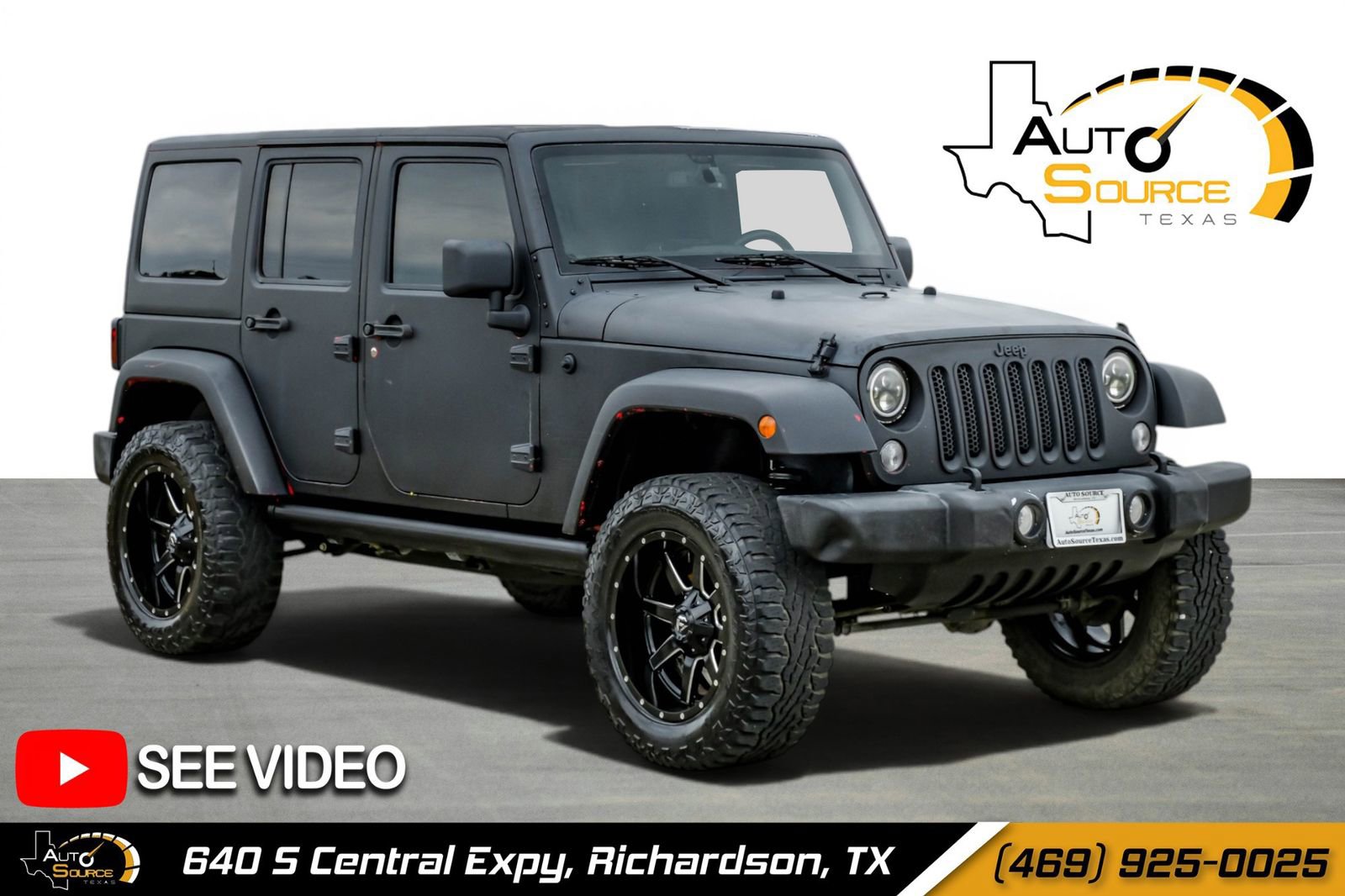 Used 2015 Jeep Wrangler Unlimited Sahara w/ Max Tow Package