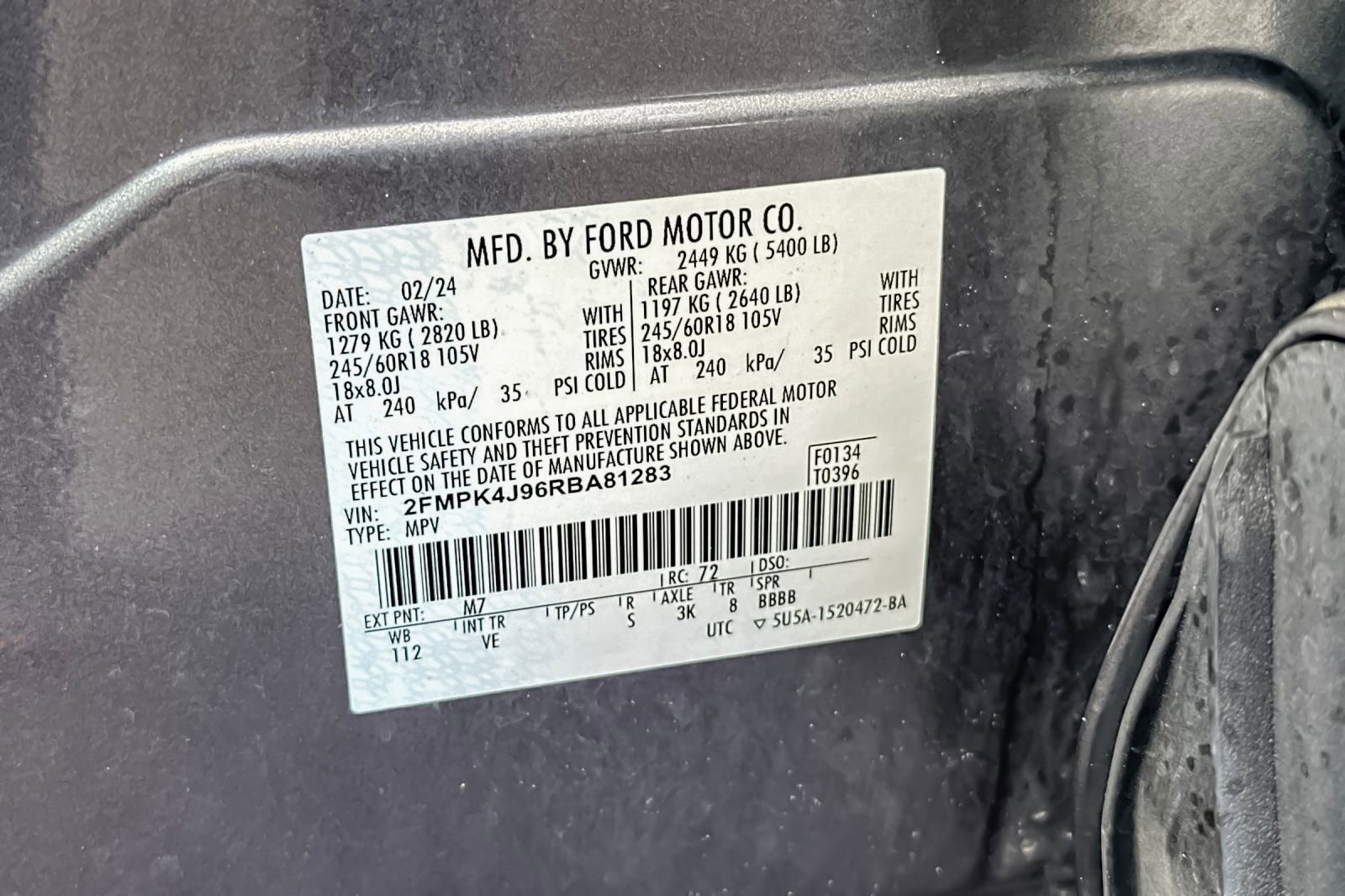 Used 2024 Ford Edge SEL AWD/4WD image 39