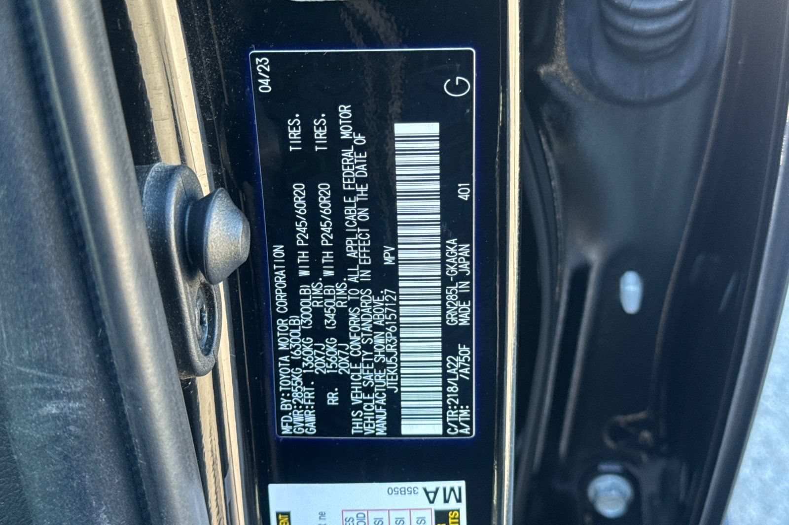 Used 2023 Toyota 4Runner Limited AWD/4WD image 28