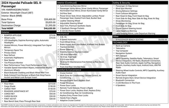 Used 2024 Hyundai Palisade SEL FWD image 27