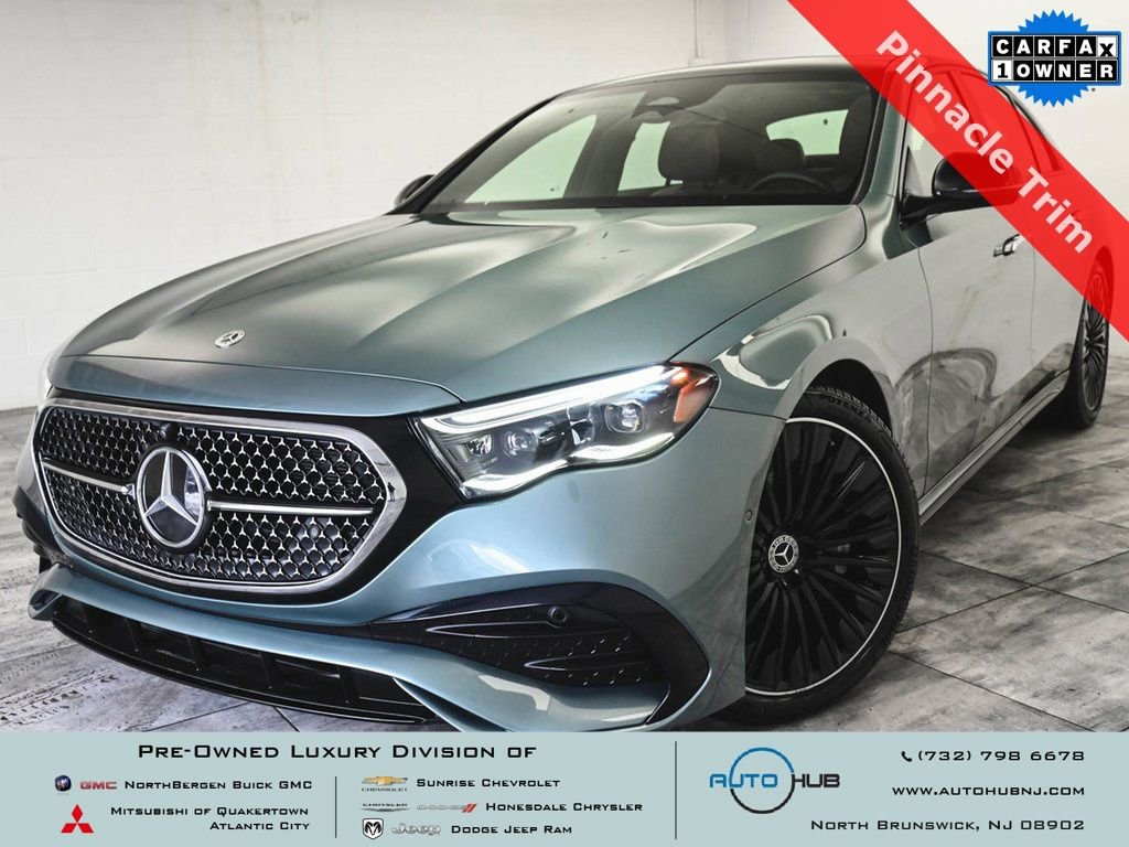 Used 2024 Mercedes-Benz E 450 4MATIC Sedan image 1