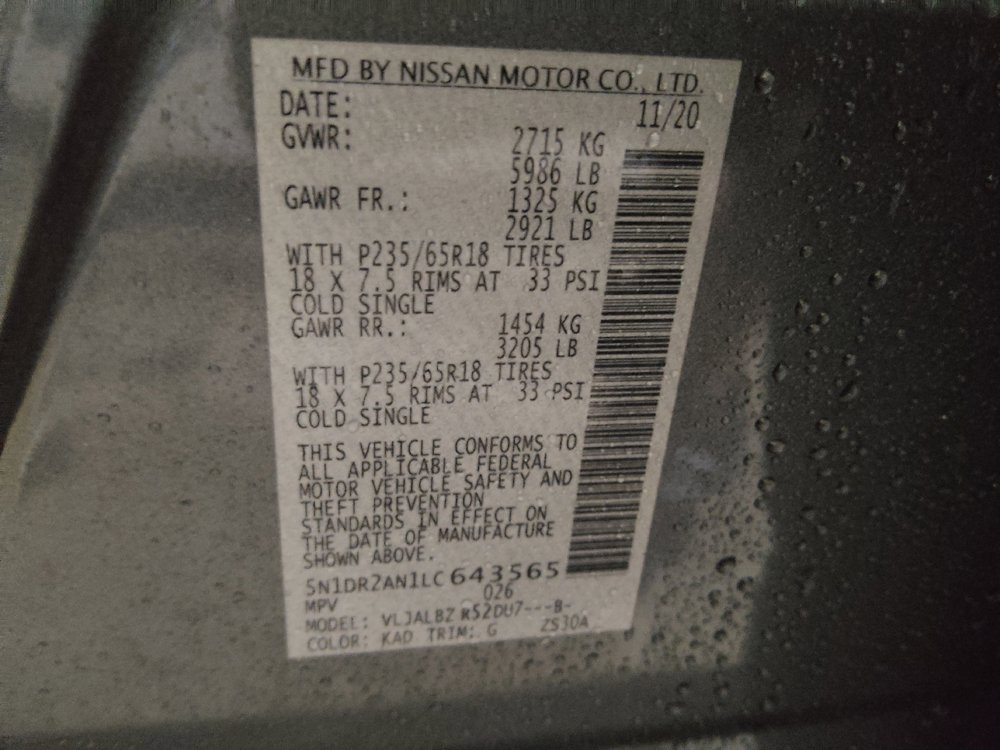 Used 2020 Nissan Pathfinder S FWD image 33