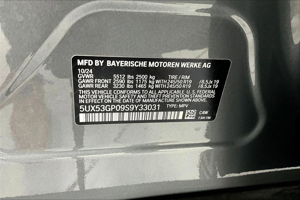 Used 2025 BMW X3 xDrive30i w/ Premium Package image 43